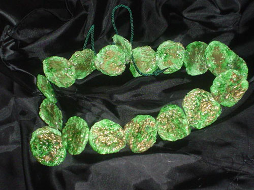 cintura verde,papier machè.